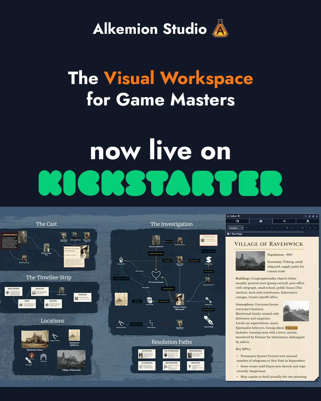 Instagram Kickstarter live post