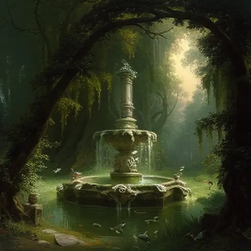 Divine Fountain of Youth Discovered in Glimmerdeep Forest