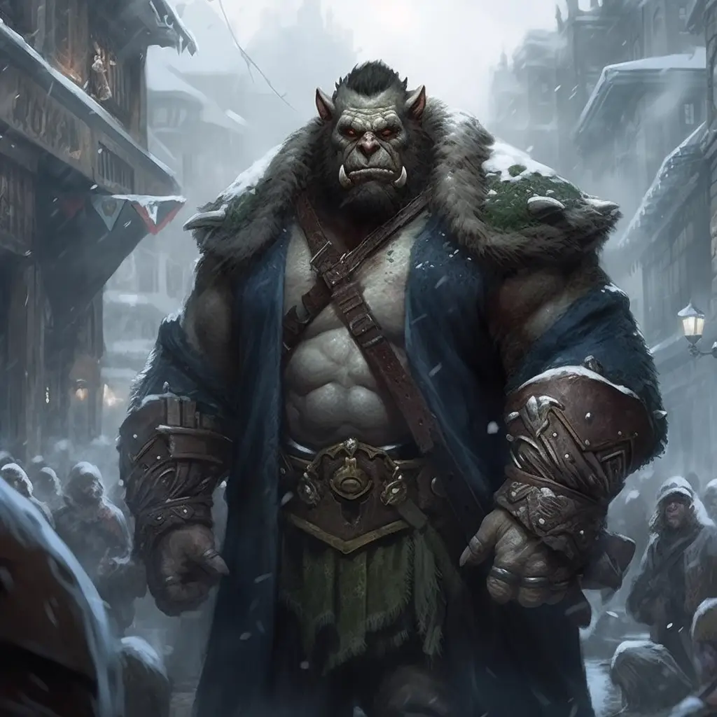 Orcish Diplomat Pushes for Clans Integration in Kragfrost